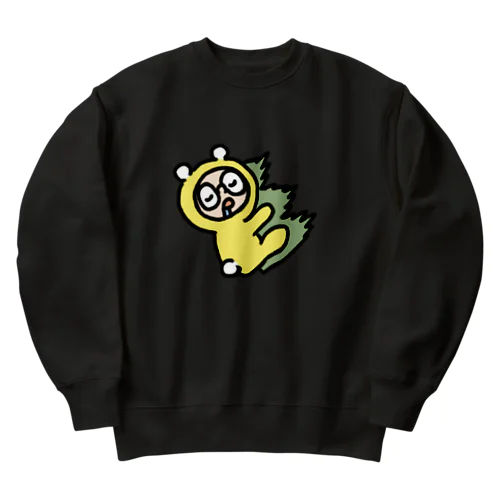 パポと抱き枕 Heavyweight Crew Neck Sweatshirt