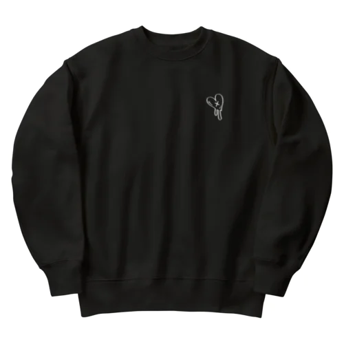 ジャンクリーパー ワンポイントアリ 濃色 Heavyweight Crew Neck Sweatshirt