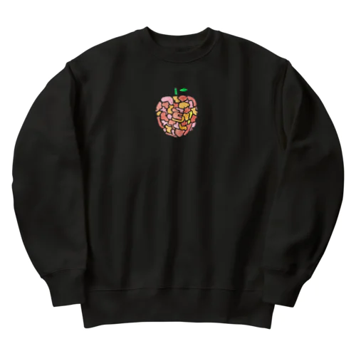 おばけリンゴ Heavyweight Crew Neck Sweatshirt