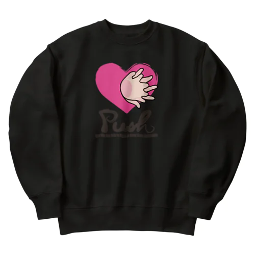 ハートのリレー Heavyweight Crew Neck Sweatshirt