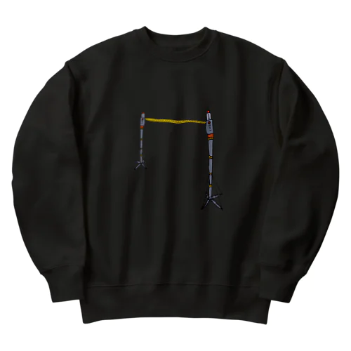 ジップライン Heavyweight Crew Neck Sweatshirt