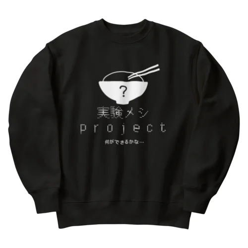 実験メシproject Heavyweight Crew Neck Sweatshirt