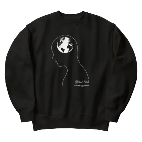 "Global Mind" by Ken Sobajima / GMP2022 Heavyweight Crew Neck Sweatshirt