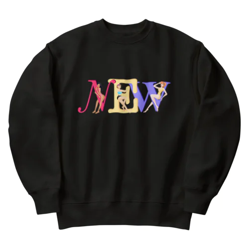 NEWgirls Heavyweight Crew Neck Sweatshirt