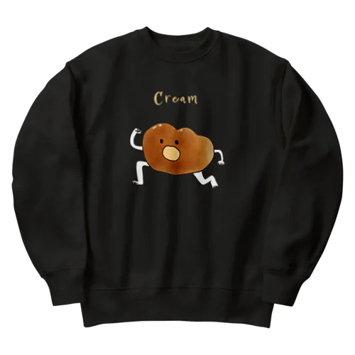 逃げパン  くりーむちゃん Heavyweight Crew Neck Sweatshirt