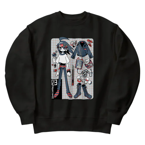 03くんのもちもの Heavyweight Crew Neck Sweatshirt