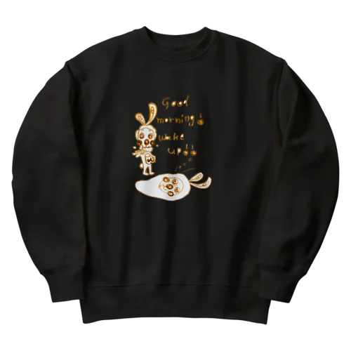 Good morning! wake up!! Ver.2 Heavyweight Crew Neck Sweatshirt