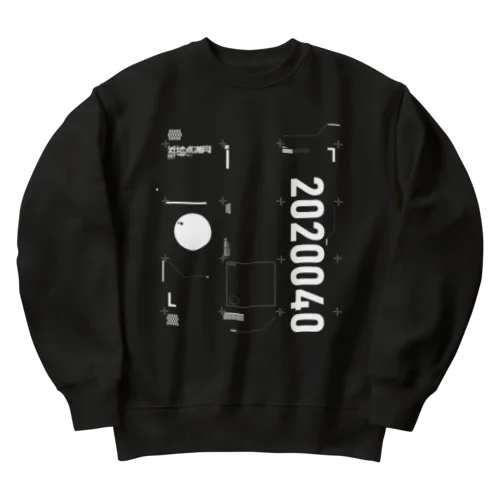 近地点満月 Heavyweight Crew Neck Sweatshirt