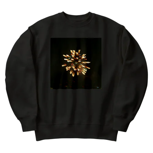 手ブレ花火大会 その1 Heavyweight Crew Neck Sweatshirt