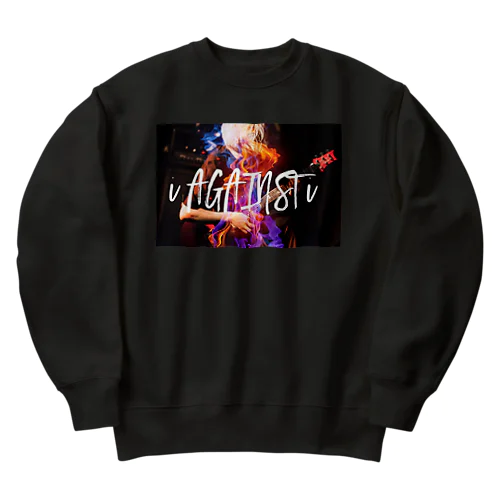 Flame Heavyweight Crew Neck Sweatshirt