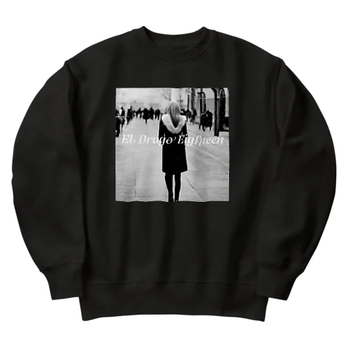 the winter town Heavyweight Crew Neck Sweatshirt