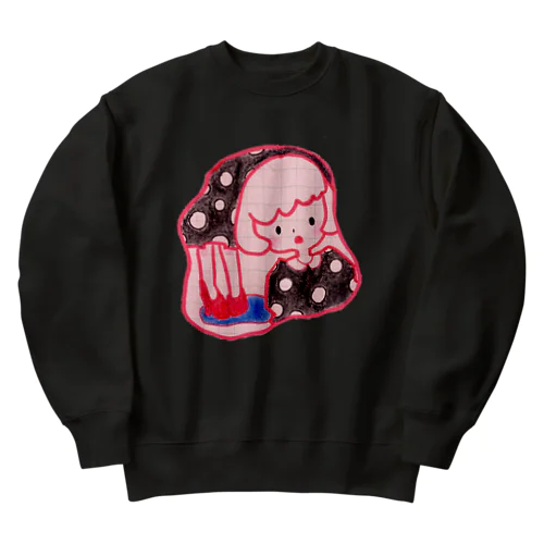 ダンスフロアに佇むモガ Heavyweight Crew Neck Sweatshirt