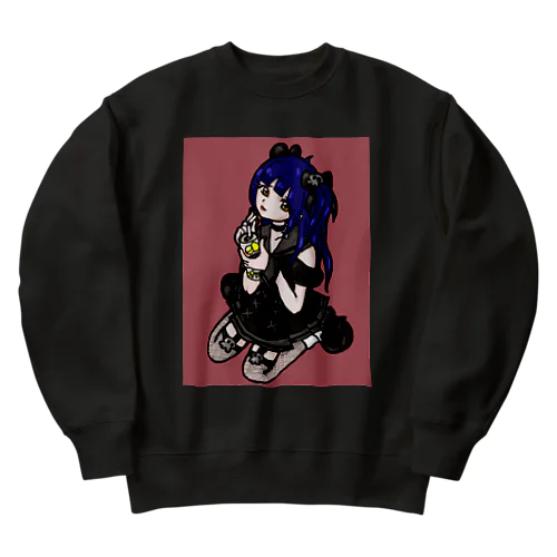 ○ュアアルコール（ス○ゼロ）ダスティーピンク Heavyweight Crew Neck Sweatshirt