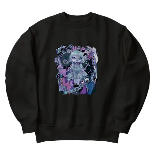 ゆうれいにとりつかれた。 Heavyweight Crew Neck Sweatshirt