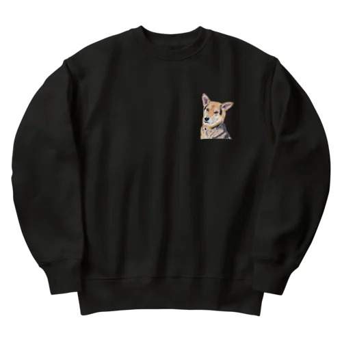 優しい雑種犬① Heavyweight Crew Neck Sweatshirt