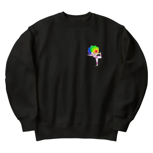 ヨガ子ちゃん冬仕様 Heavyweight Crew Neck Sweatshirt