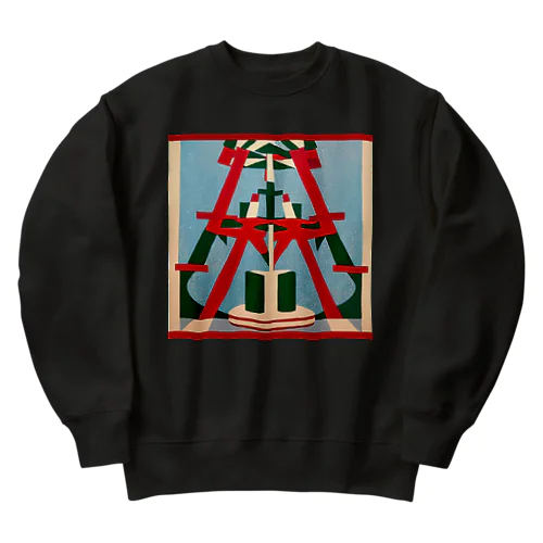 クリスマスツリー Heavyweight Crew Neck Sweatshirt