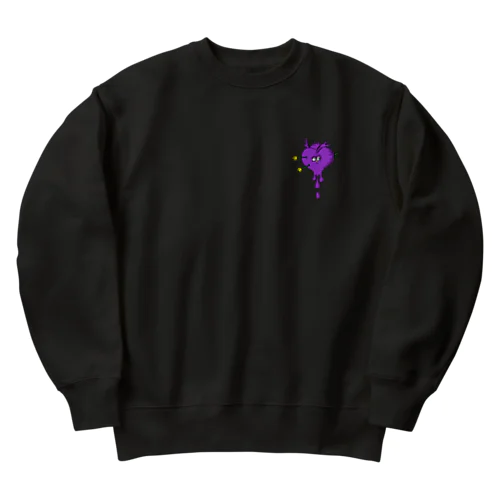 Peace heart Heavyweight Crew Neck Sweatshirt