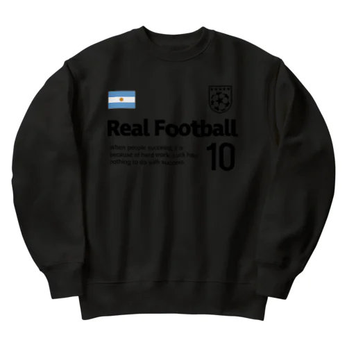 リアルフットボール アルゼンチン Heavyweight Crew Neck Sweatshirt