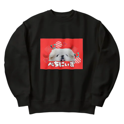 いちごイロ　ぺちにぃず Heavyweight Crew Neck Sweatshirt