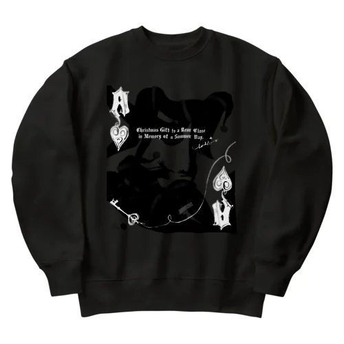 BLACK SANTA 03 Obscure Desire ブラックサンタ ネガver. Heavyweight Crew Neck Sweatshirt