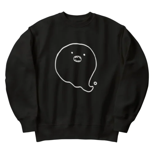 ギザバオバケはひとりぼっち Heavyweight Crew Neck Sweatshirt