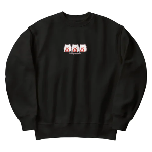 いちごだいふくいぬず Heavyweight Crew Neck Sweatshirt