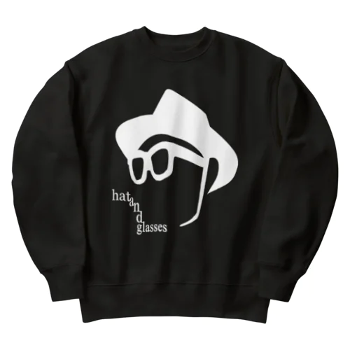 ハットとメガネ（22/11） Heavyweight Crew Neck Sweatshirt