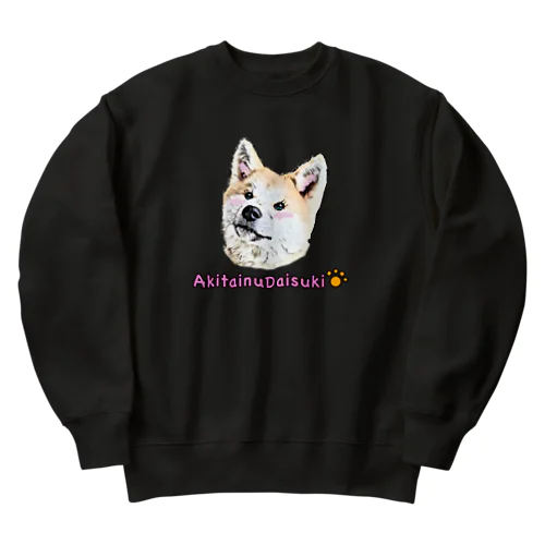 ◇AkitainuDaisuki◇ Heavyweight Crew Neck Sweatshirt