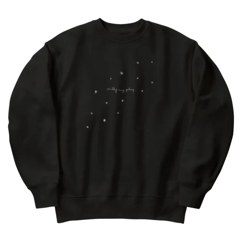 天の川銀河 Heavyweight Crew Neck Sweatshirt