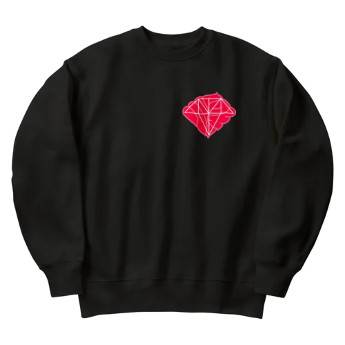 心に煌めく信念を。 Heavyweight Crew Neck Sweatshirt