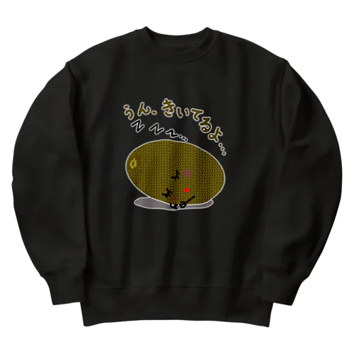 スリーピー　キウィ　きいてるよ Heavyweight Crew Neck Sweatshirt