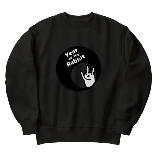 Year_of_the_Rabbit Heavyweight Crew Neck Sweatshirt