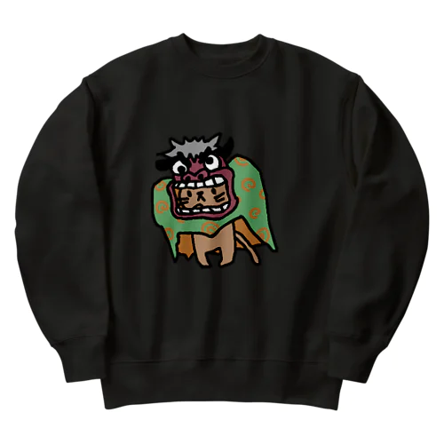 🇯🇵＼てんてこ😺まいまい／🎍 Heavyweight Crew Neck Sweatshirt