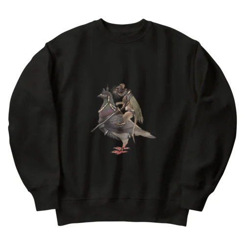 銀座の騎兵　ドブネズミ・ドバト Heavyweight Crew Neck Sweatshirt