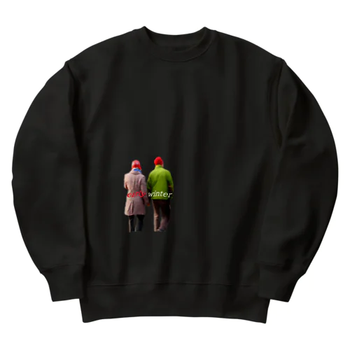 early winter Heavyweight Crew Neck Sweatshirt