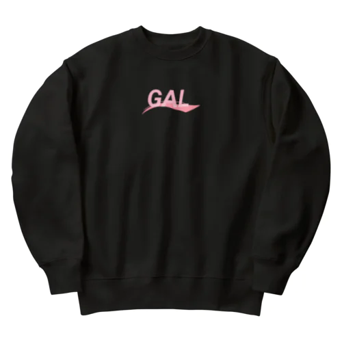 ギャル　スポーツブランド風ロゴ Heavyweight Crew Neck Sweatshirt