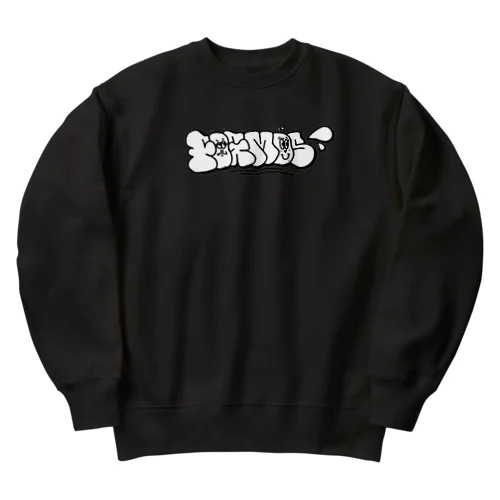 FOGMOS face Heavyweight Crew Neck Sweatshirt