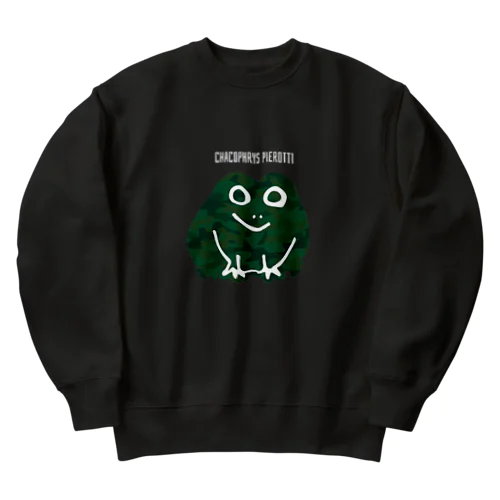 チャコガエル（カエル） Heavyweight Crew Neck Sweatshirt