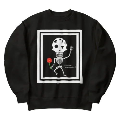 Can i get your number？ Heavyweight Crew Neck Sweatshirt