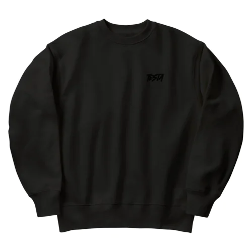 TESTA's Black Heavyweight Crew Neck Sweatshirt