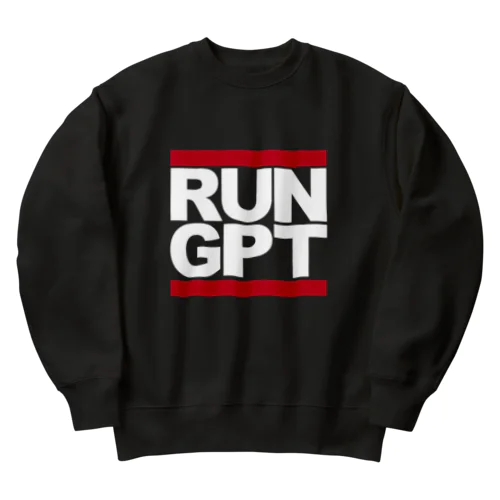 RUN-GPT ヘビーウェイトスウェット