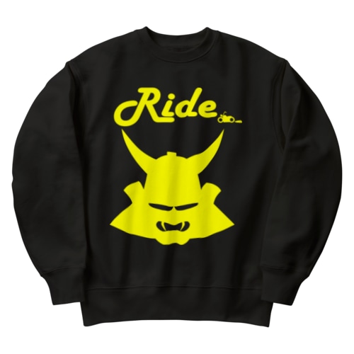 Ride兜（黄色） Heavyweight Crew Neck Sweatshirt