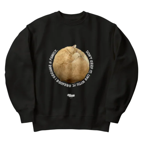 ニャンモナイトLOKU Heavyweight Crew Neck Sweatshirt