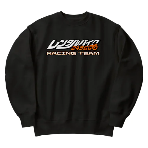 レンタルバイク2436GO Racing Team Heavyweight Crew Neck Sweatshirt