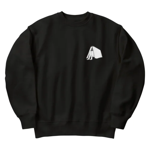 足の生えた本 Heavyweight Crew Neck Sweatshirt