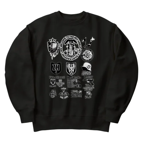 TATOO(黒バージョン） Heavyweight Crew Neck Sweatshirt