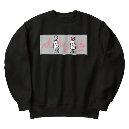 at the party Heavyweight Crew Neck Sweatshirt