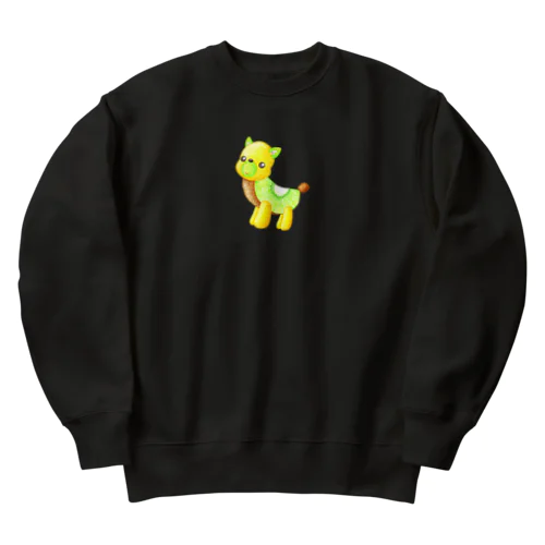 フルーツアニマル　キウイシカ Heavyweight Crew Neck Sweatshirt