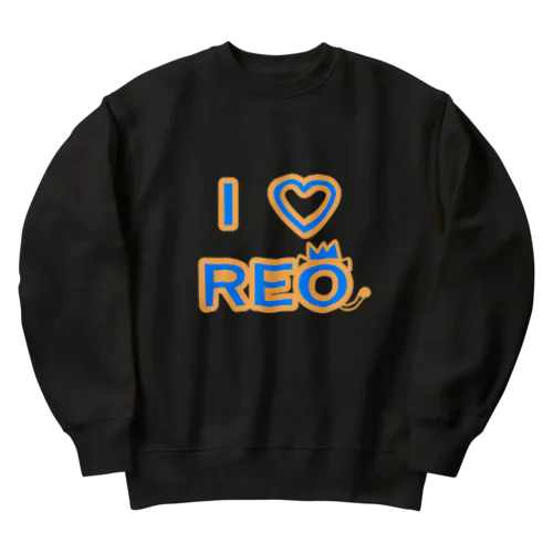 I　♡　REO　　 Heavyweight Crew Neck Sweatshirt